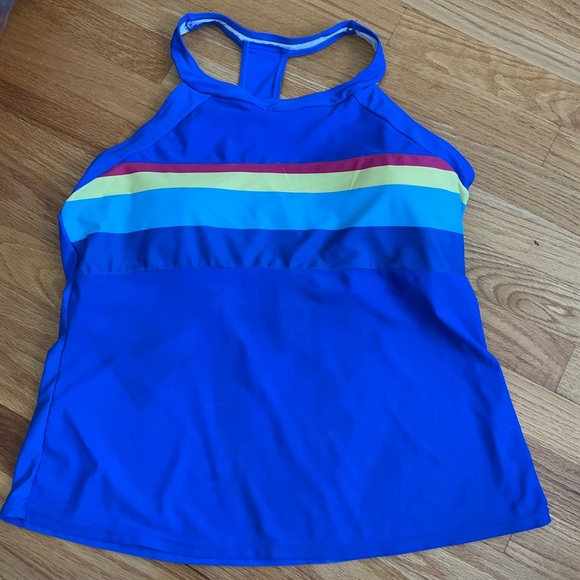 Women’s 2 piece swimsuit size 2XL Blue - Picture 4 of 8